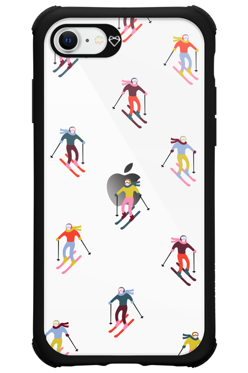 Snow Motion (Transparent) - Apple iPhone SE 2022