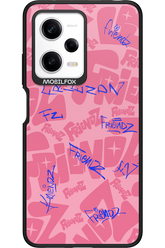 FRIENDZ Pink - Xiaomi Redmi Note 12 Pro 5G