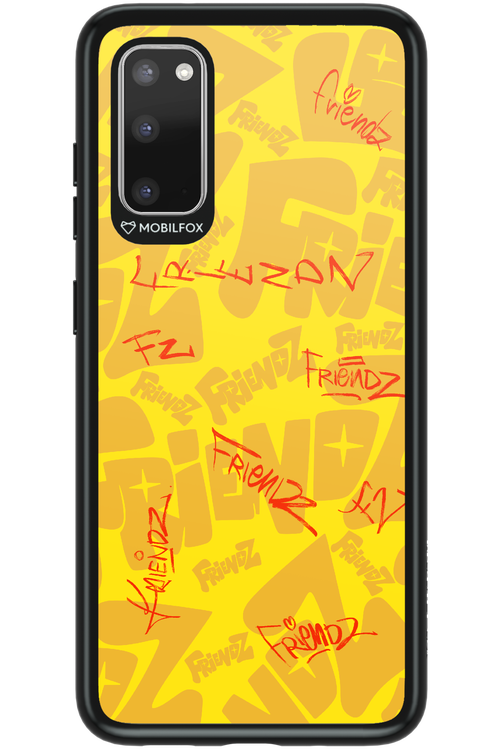 FRIENDZ Yellow - Samsung Galaxy S20
