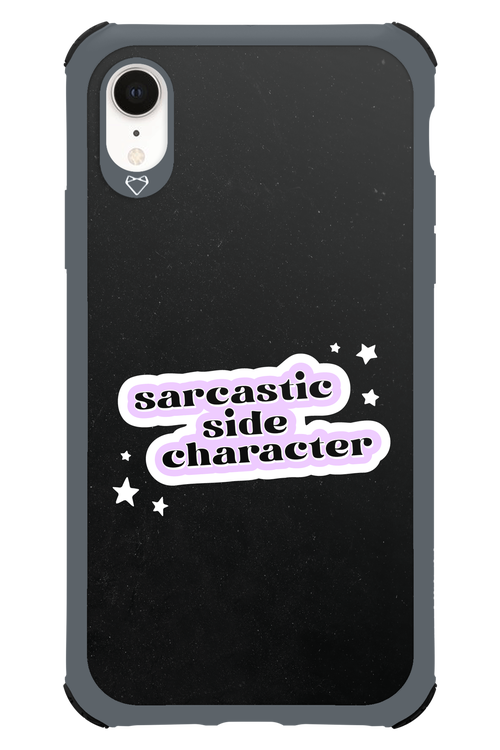 Sarcastic Black - Apple iPhone XR