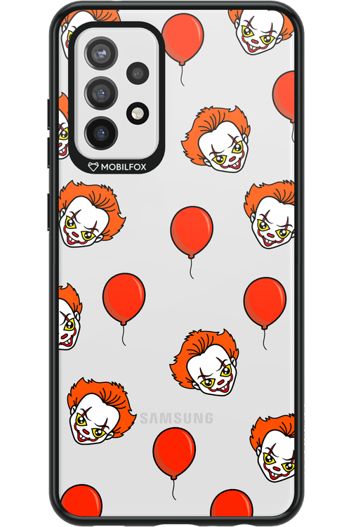 Mystery Clown (Transparent) - Samsung Galaxy A72