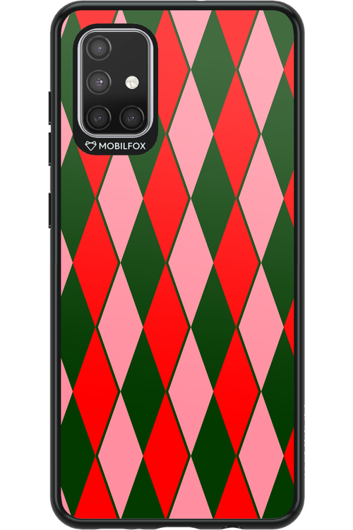 Retro Christmas - Samsung Galaxy A71