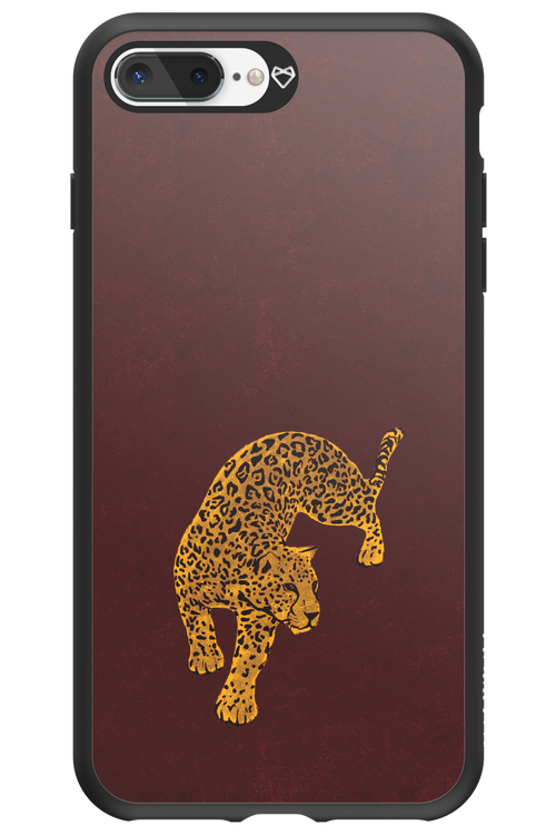 Burgundy Leopard - Apple iPhone 8 Plus