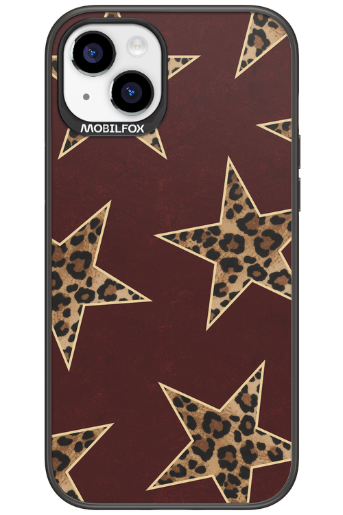 Wild Stars Burgundy - Apple iPhone 15 Plus