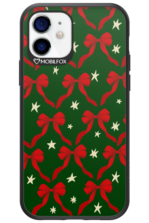 Bow & Stars (Green) - Apple iPhone 12