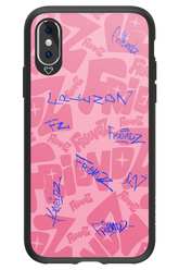 FRIENDZ Pink - Apple iPhone X