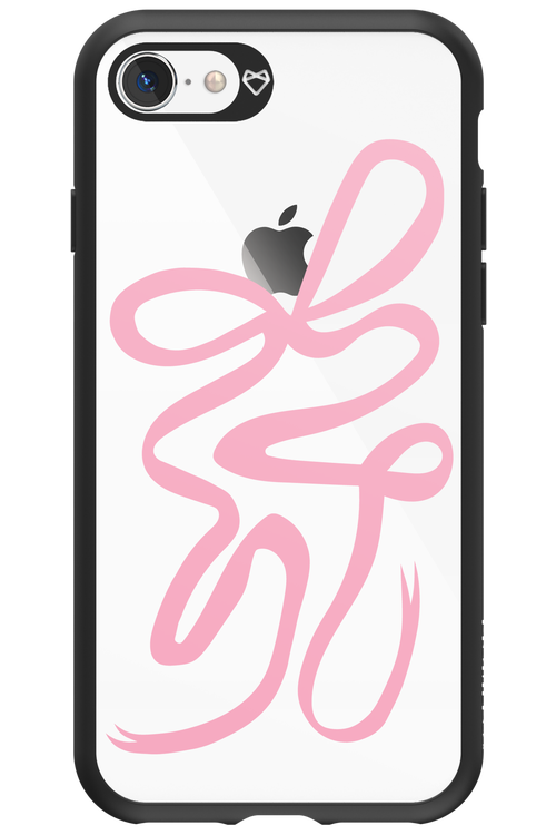 Pink Bow - Apple iPhone 8