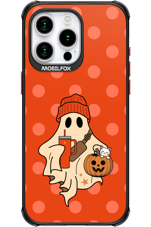 Ghost Girl (Orange) - Apple iPhone 15 Pro Max