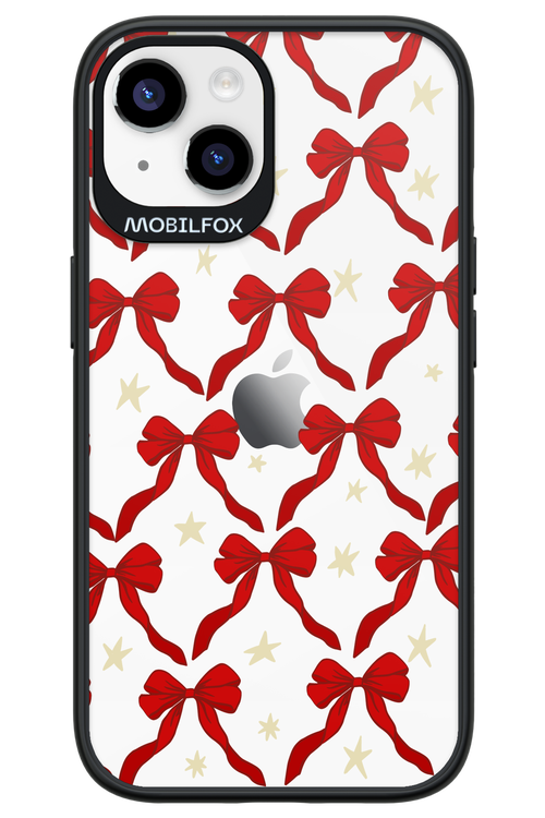 Bow & Stars (Transparent) - Apple iPhone 14
