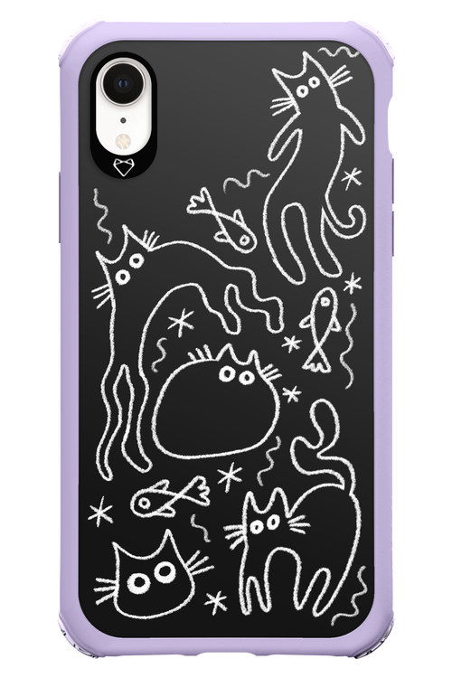CHALK_CATS - Apple iPhone XR