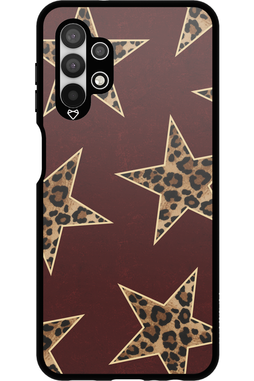 Wild Stars Burgundy - Samsung Galaxy A13 4G