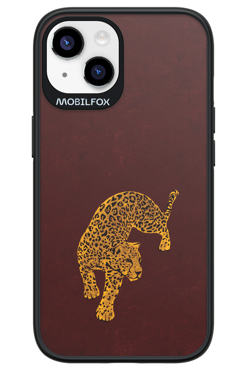 Burgundy Leopard - Apple iPhone 14