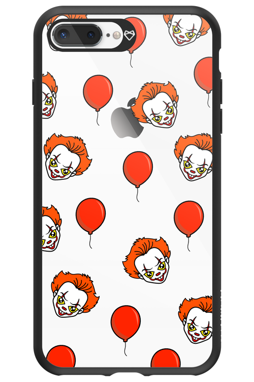 Mystery Clown (Transparent) - Apple iPhone 8 Plus