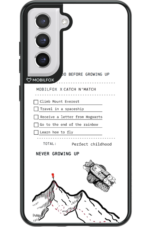 things to do before growing up - Samsung Galaxy S21 FE