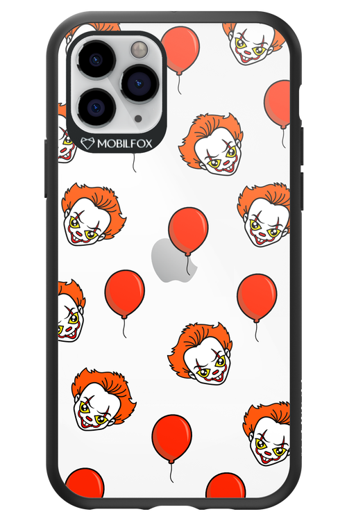 Mystery Clown (Transparent) - Apple iPhone 11 Pro