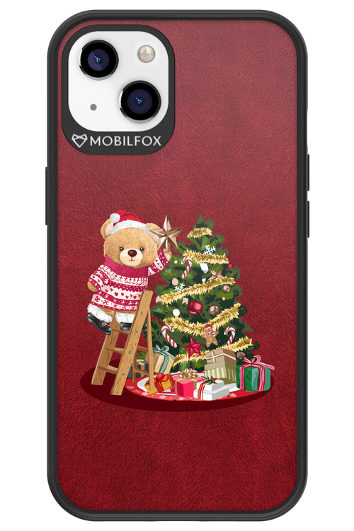 Christmas Bear (Burgundy) - Apple iPhone 13