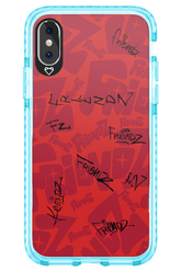 FRIENDZ Red - Apple iPhone X