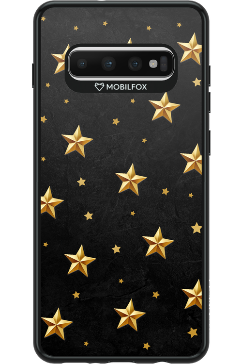Golden Stars - Samsung Galaxy S10+