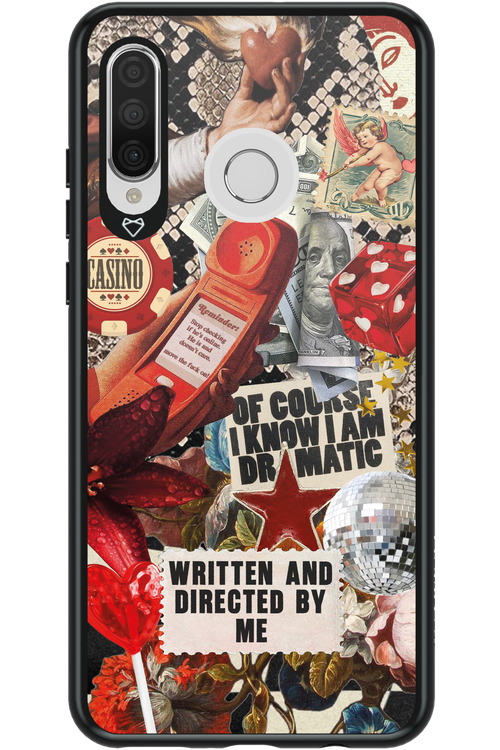 RED VINTAGE - Huawei P30 Lite