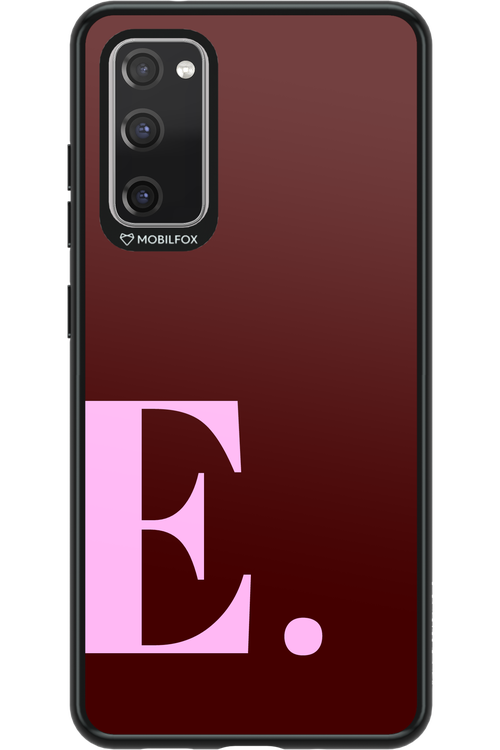 E (Dark Blush) - Samsung Galaxy S20 FE