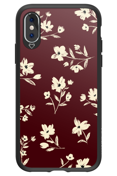 Bloom of Burgundy - Apple iPhone XS
