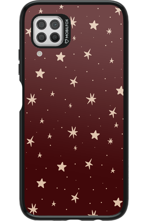 Burgundy Stars - Huawei P40 Lite