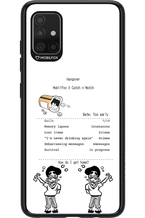 hangover - Samsung Galaxy A51