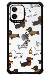 Scary Dachshund (Transparent) - Apple iPhone 12
