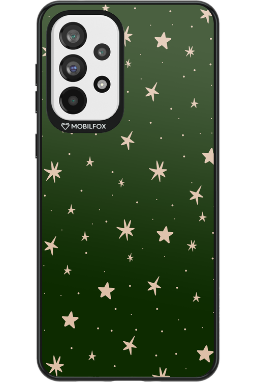 Forest Green Stars - Samsung Galaxy A73