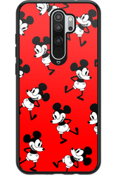 Iconic Mouse (red pattern) - Xiaomi Redmi Note 8 Pro