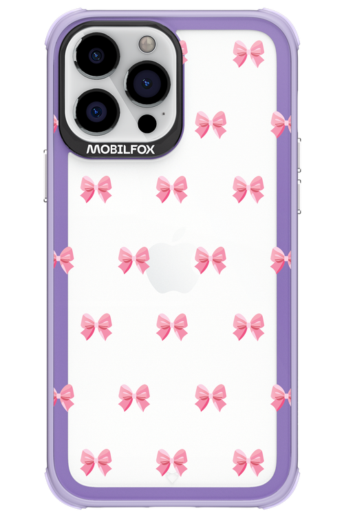 Pinky Bow - Apple iPhone 13 Pro Max