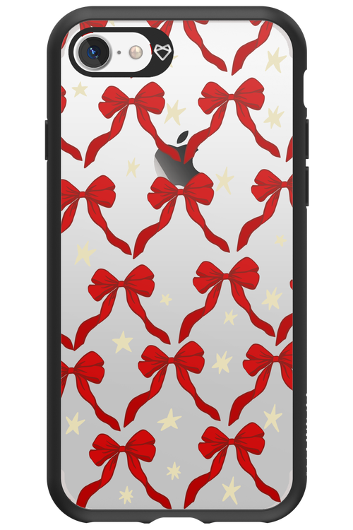 Bow & Stars (Transparent) - Apple iPhone 7