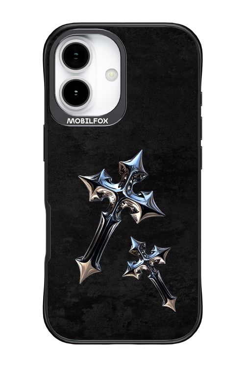 Chrome Crosses - Apple iPhone 17