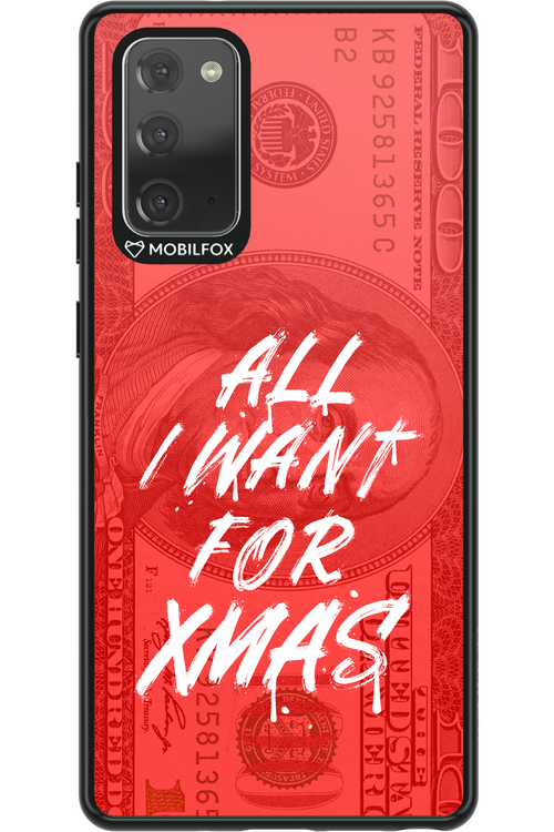 ALL I WANT FOR XMAS - Samsung Galaxy Note 20