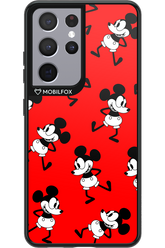 Iconic Mouse (red pattern) - Samsung Galaxy S21 Ultra