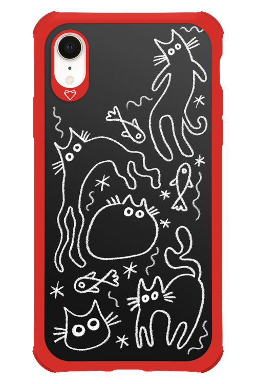 CHALK_CATS - Apple iPhone XR
