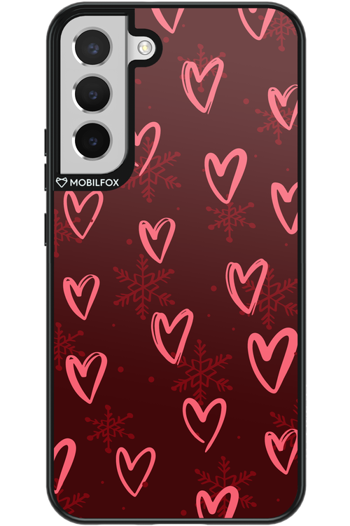 Christmas Hearts - Samsung Galaxy S22+