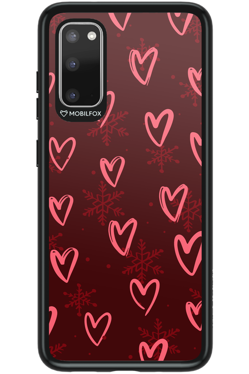 Christmas Hearts - Samsung Galaxy S20