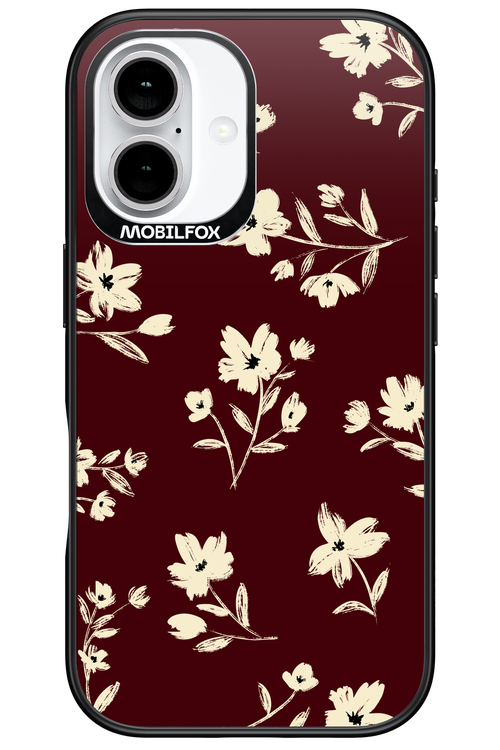 Bloom of Burgundy - Apple iPhone 16