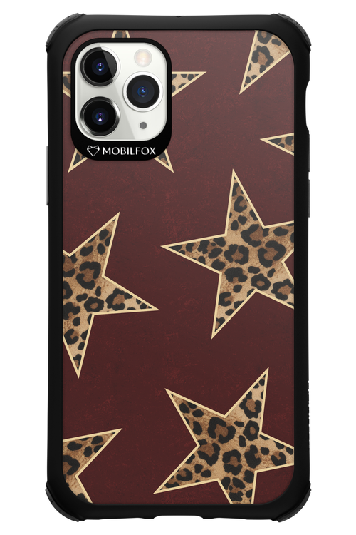 Wild Stars Burgundy - Apple iPhone 11 Pro