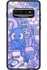 Blue Chaos - Samsung Galaxy S10+