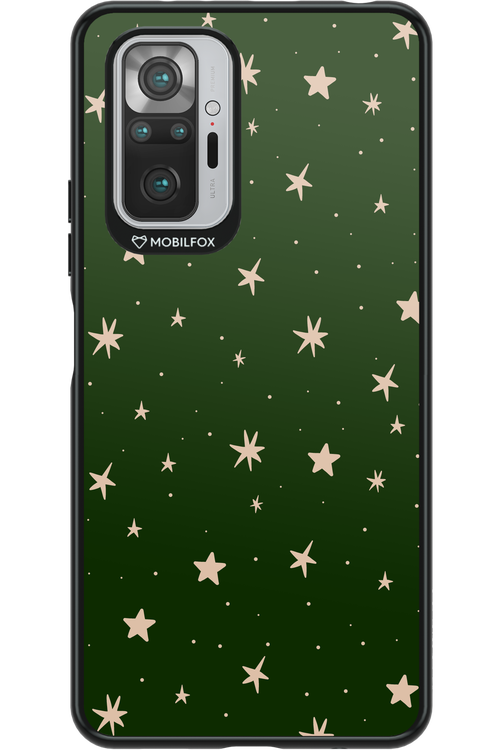 Forest Green Stars - Xiaomi Redmi Note 10 Pro