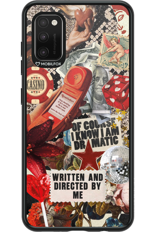 RED VINTAGE - Samsung Galaxy A41