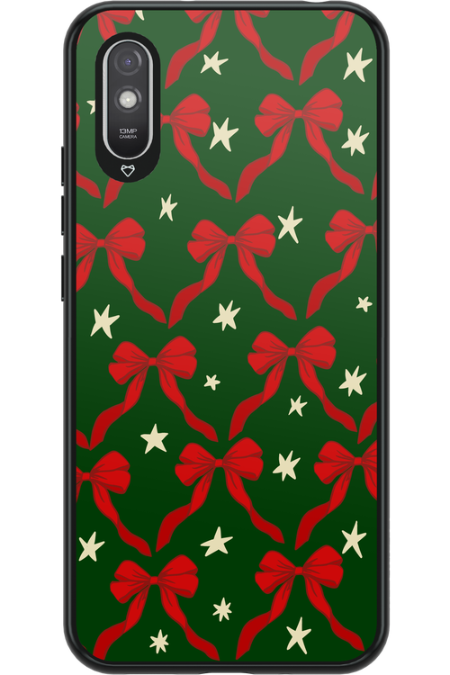 Bow & Stars (Green) - Xiaomi Redmi 9A