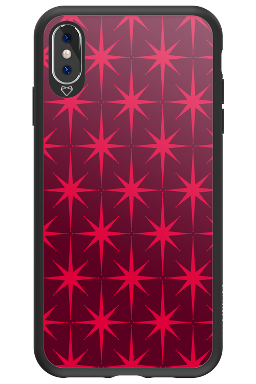 Burgundy Starss - Apple iPhone XS Max