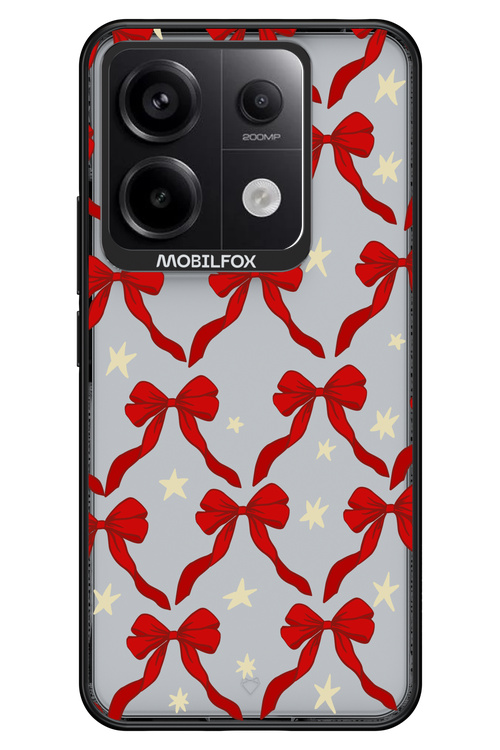 Bow & Stars (Transparent) - Xiaomi Redmi Note 13 Pro 5G