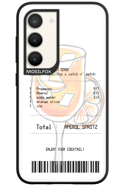 aperol spritz cocktail - Samsung Galaxy S23