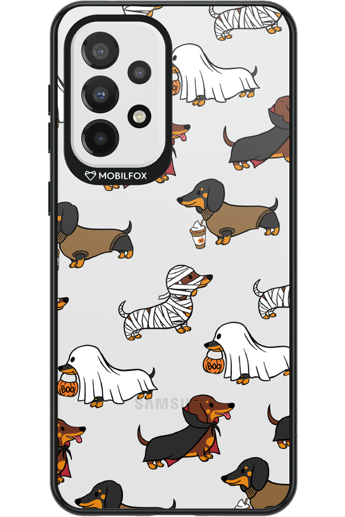 Scary Dachshund (Transparent) - Samsung Galaxy A33