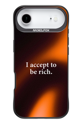 I accept to be rich - Apple iPhone 17 Air
