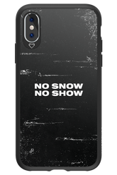 No snow, no show - Apple iPhone X
